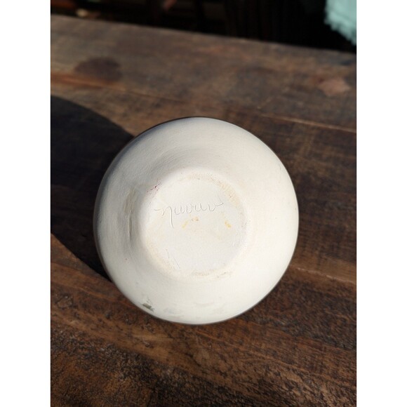 Native American Pottery Vase Hand-Painted & Signed | Vintage | Southwest - Picture 4 of 7